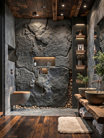 Right Bathroom Flooring for Small Spaces